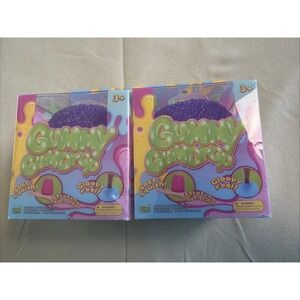 PPNC Gummy Gumdrop Squishy Brand New Purple Set of Two